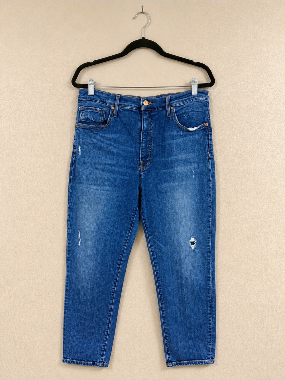 Express Cropped High Rise Skinny Jean